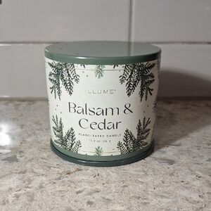 Illume Candles Balsam & Cedar Vanity Tin 11.8oz Candle